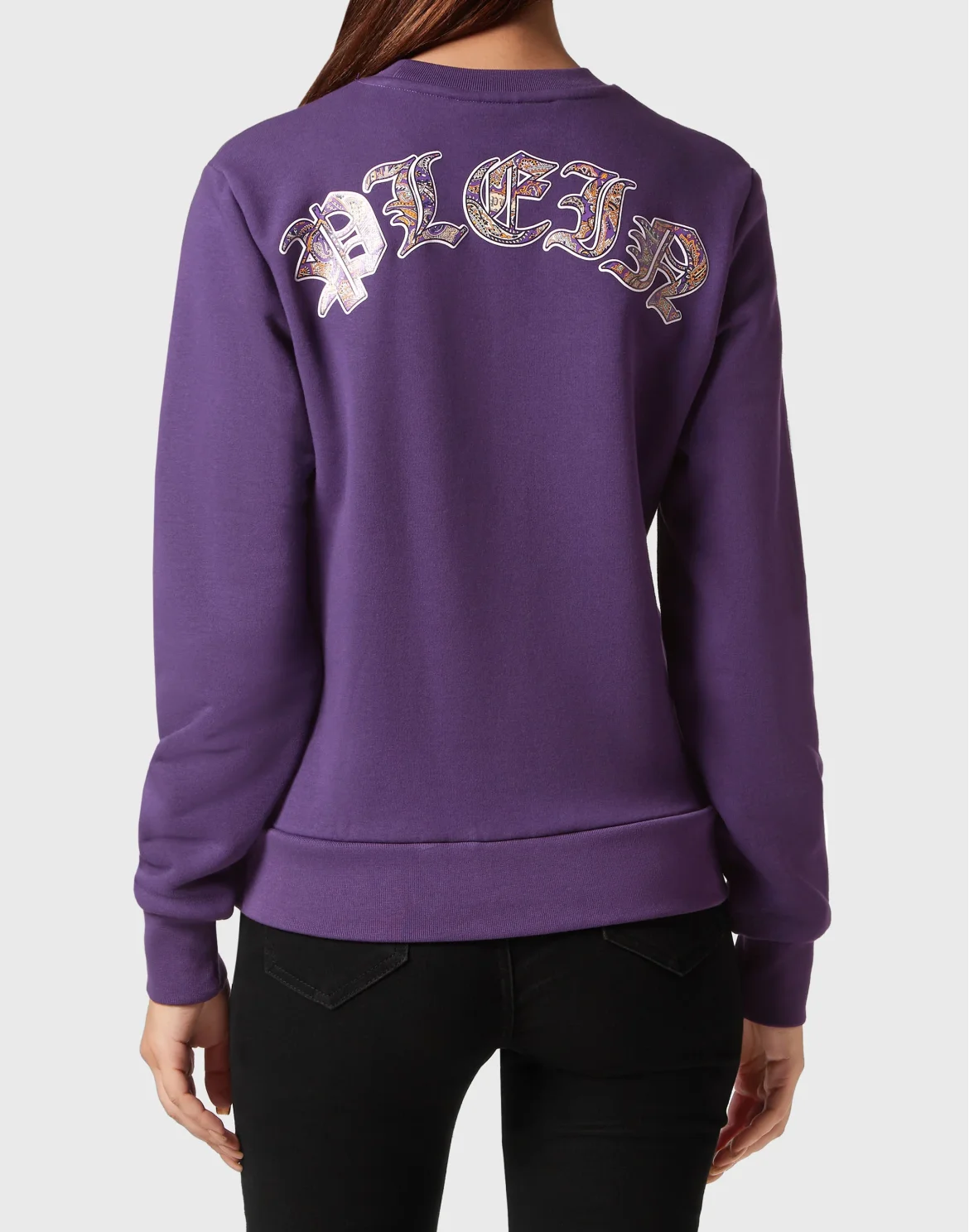 Sweatshirt Paisley Teddy Bear, цвет: Фиолетовый