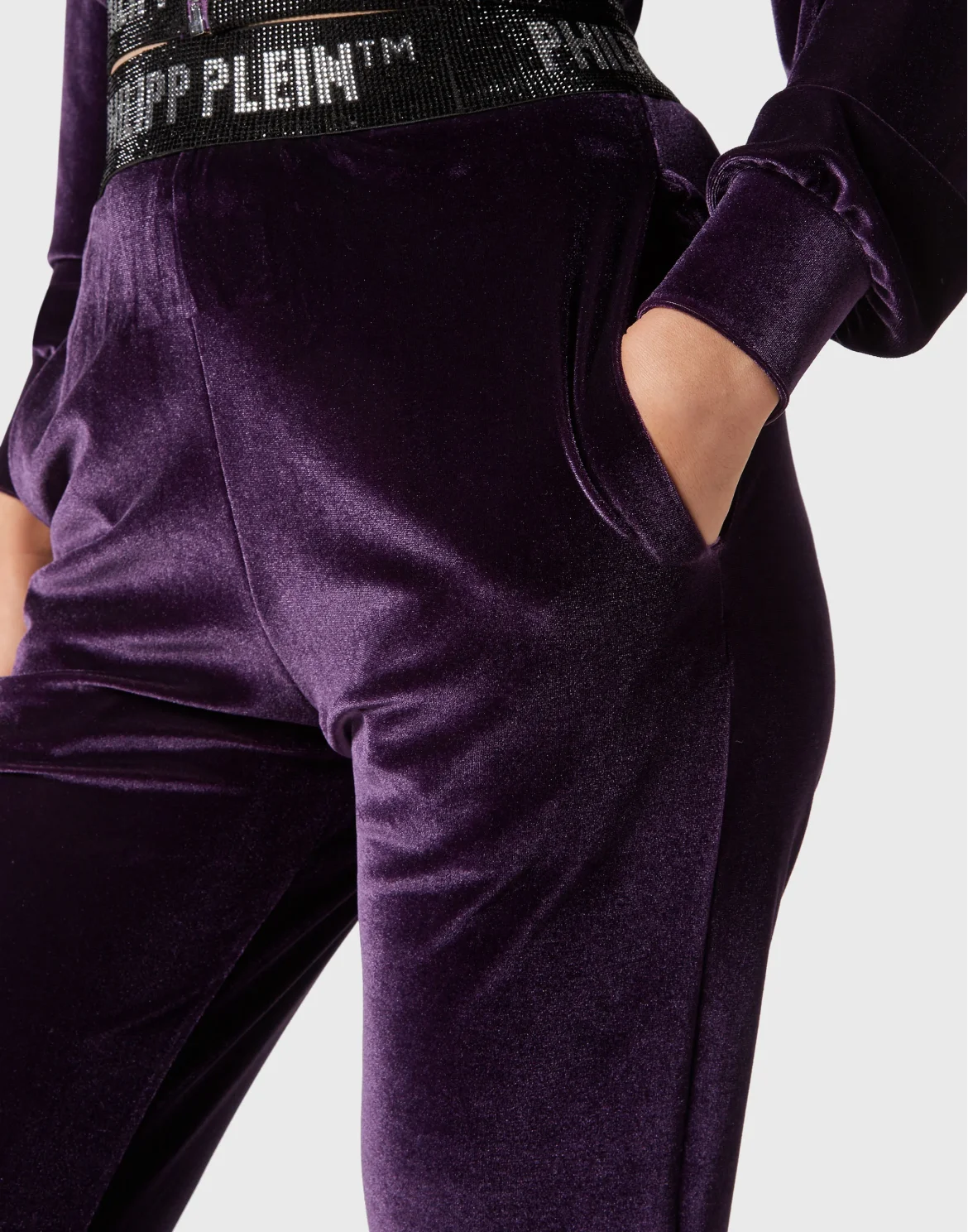 Jogging Trousers Crystal, цвет: Фиолетовый