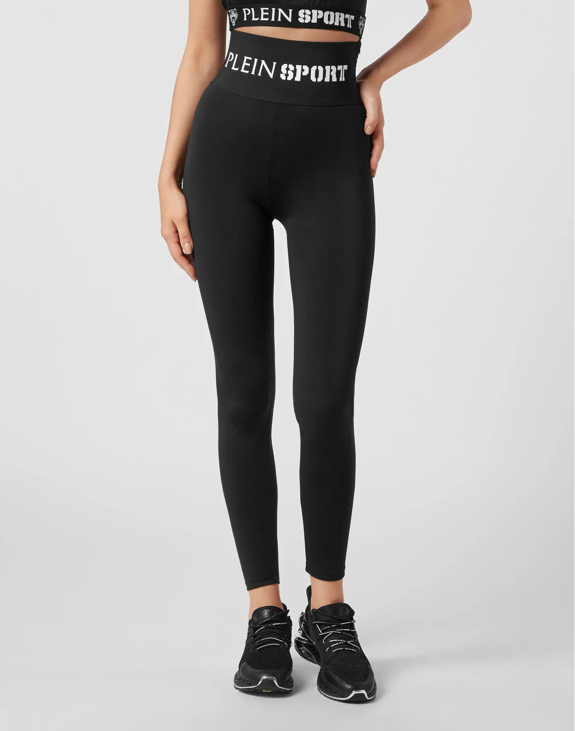 Jogging Leggings Baroque Tiger, цвет: Черный