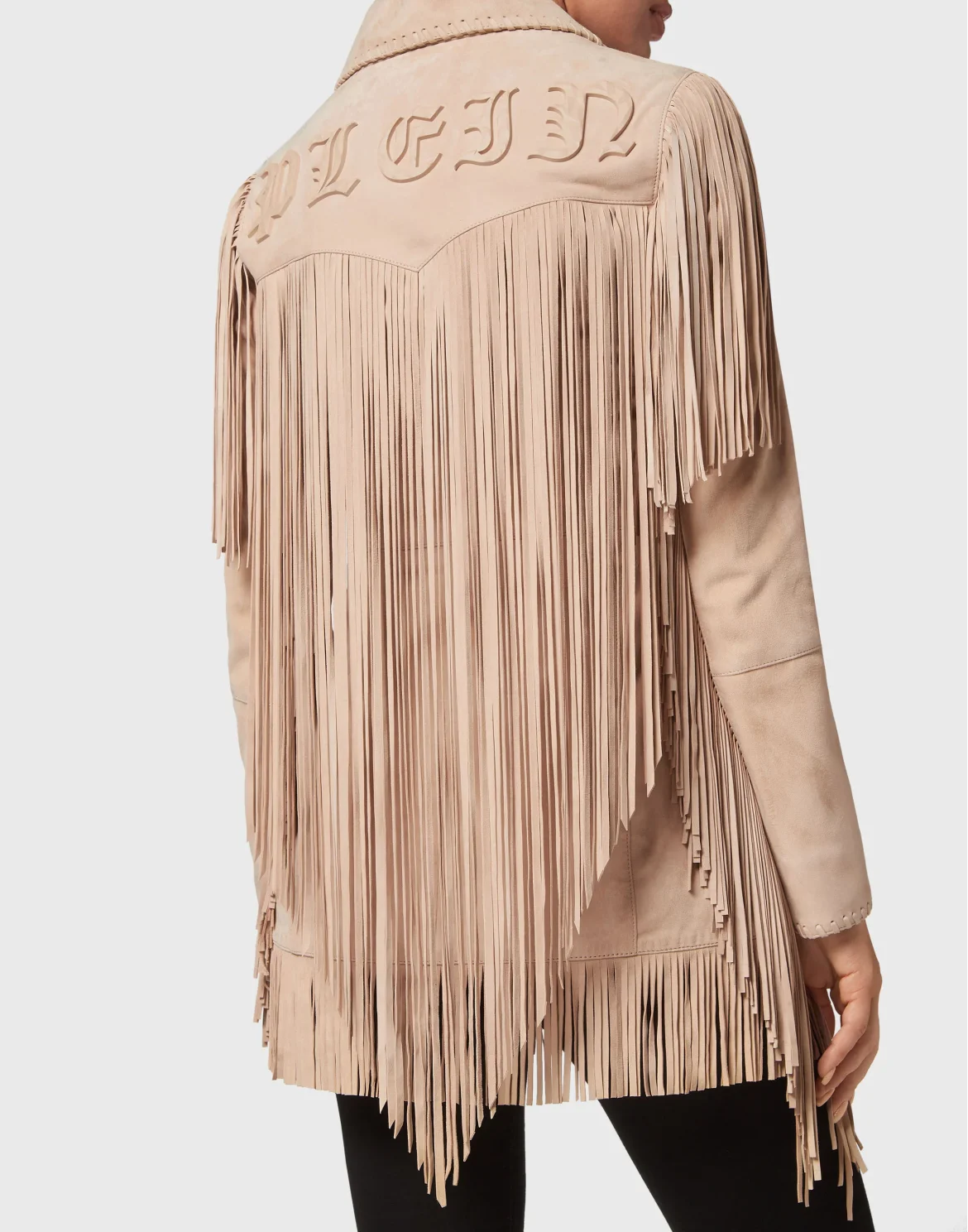 Suede Jacket Gothic Plein, цвет: Бежевый