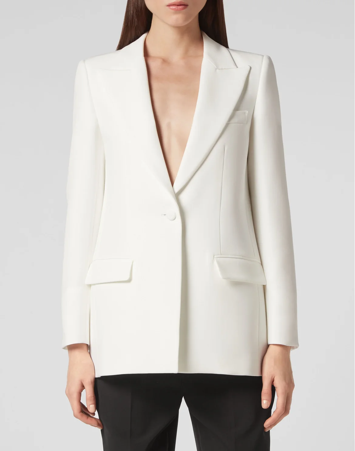 Cady Boxy Blazer Castoni, цвет: Белый