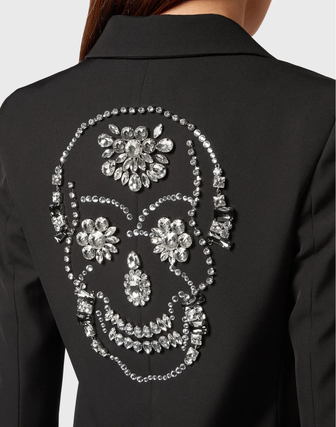 Cady Boxy Blazer Castoni Skull, цвет: Черный