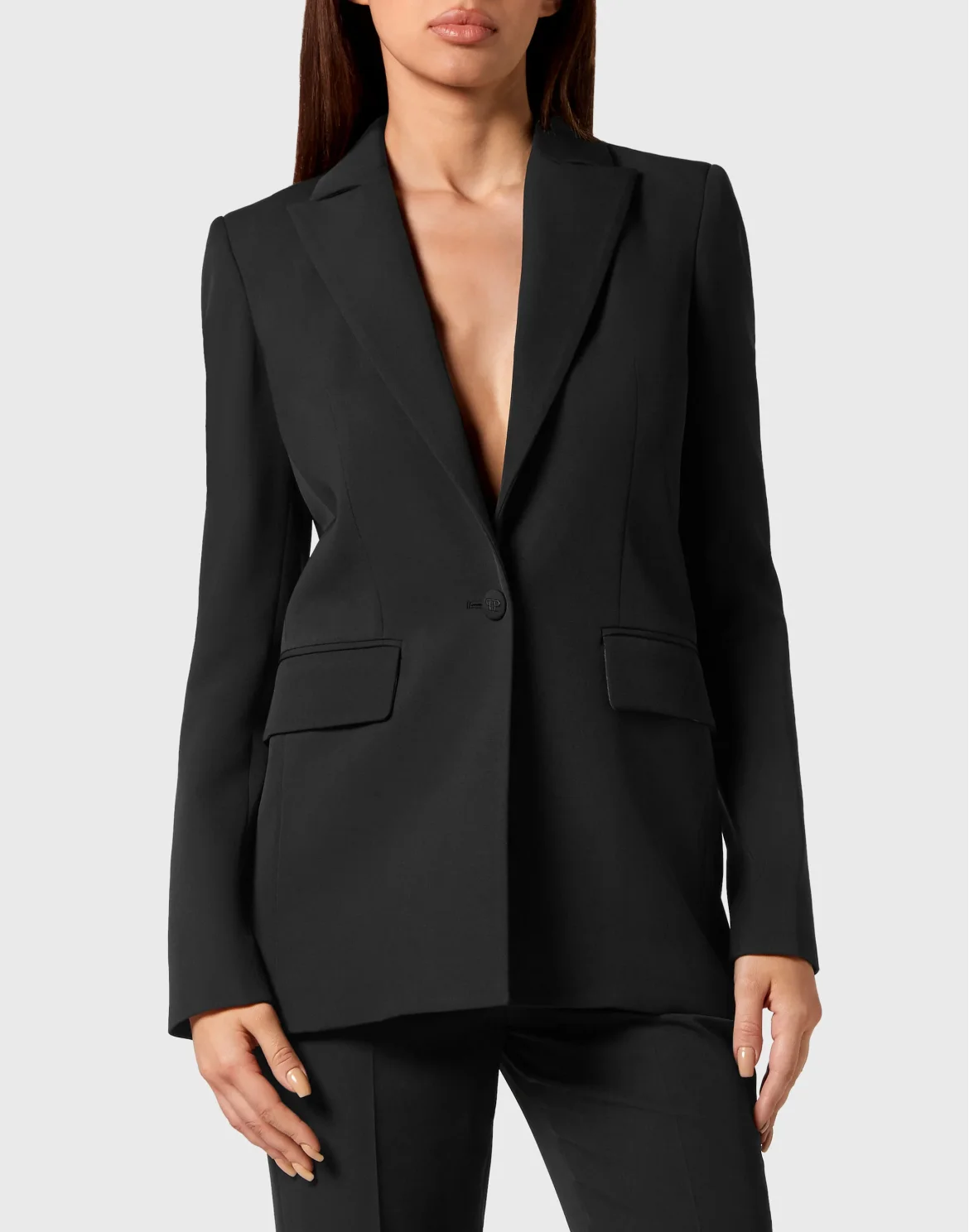 Cady Boxy Blazer Castoni Skull, цвет: Черный