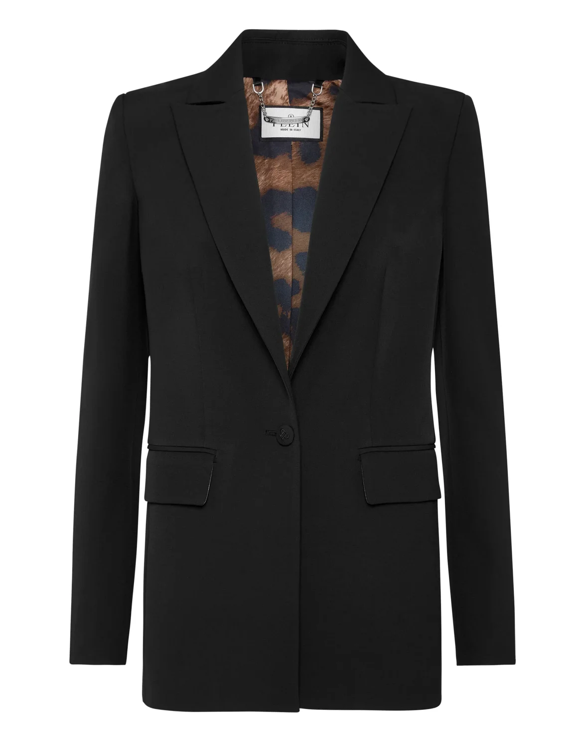 Cady Boxy Blazer Castoni Skull, цвет: Черный
