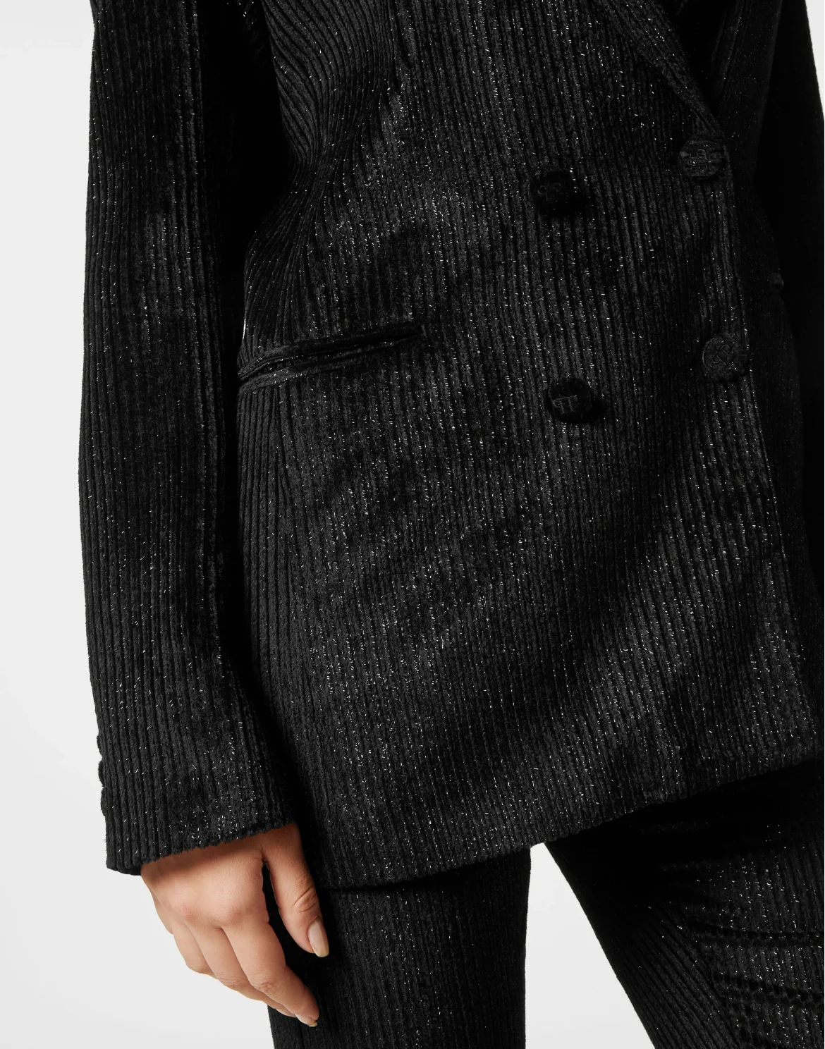 Velvet Blazer, цвет: Черный