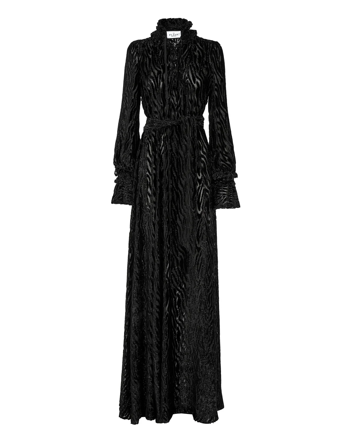 Chiffon Gipsy Dress, цвет: Черный