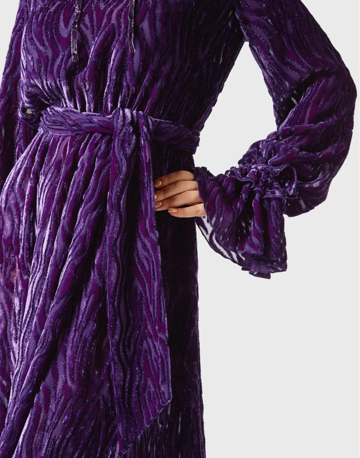 Chiffon Gipsy Dress, цвет: Фиолетовый