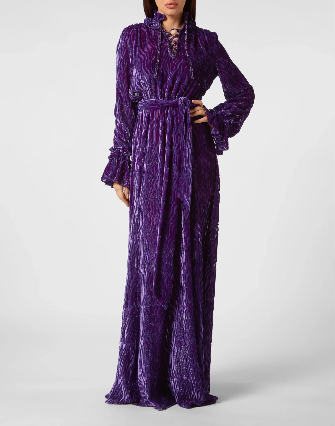 Chiffon Gipsy Dress, цвет: Фиолетовый