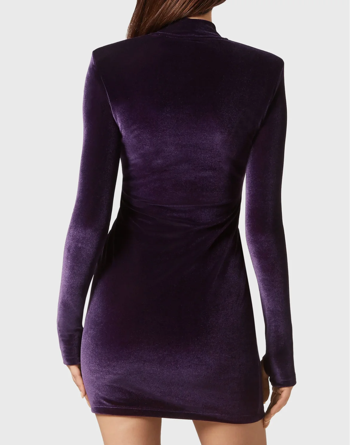 Mini Dress LS Basic, цвет: Фиолетовый