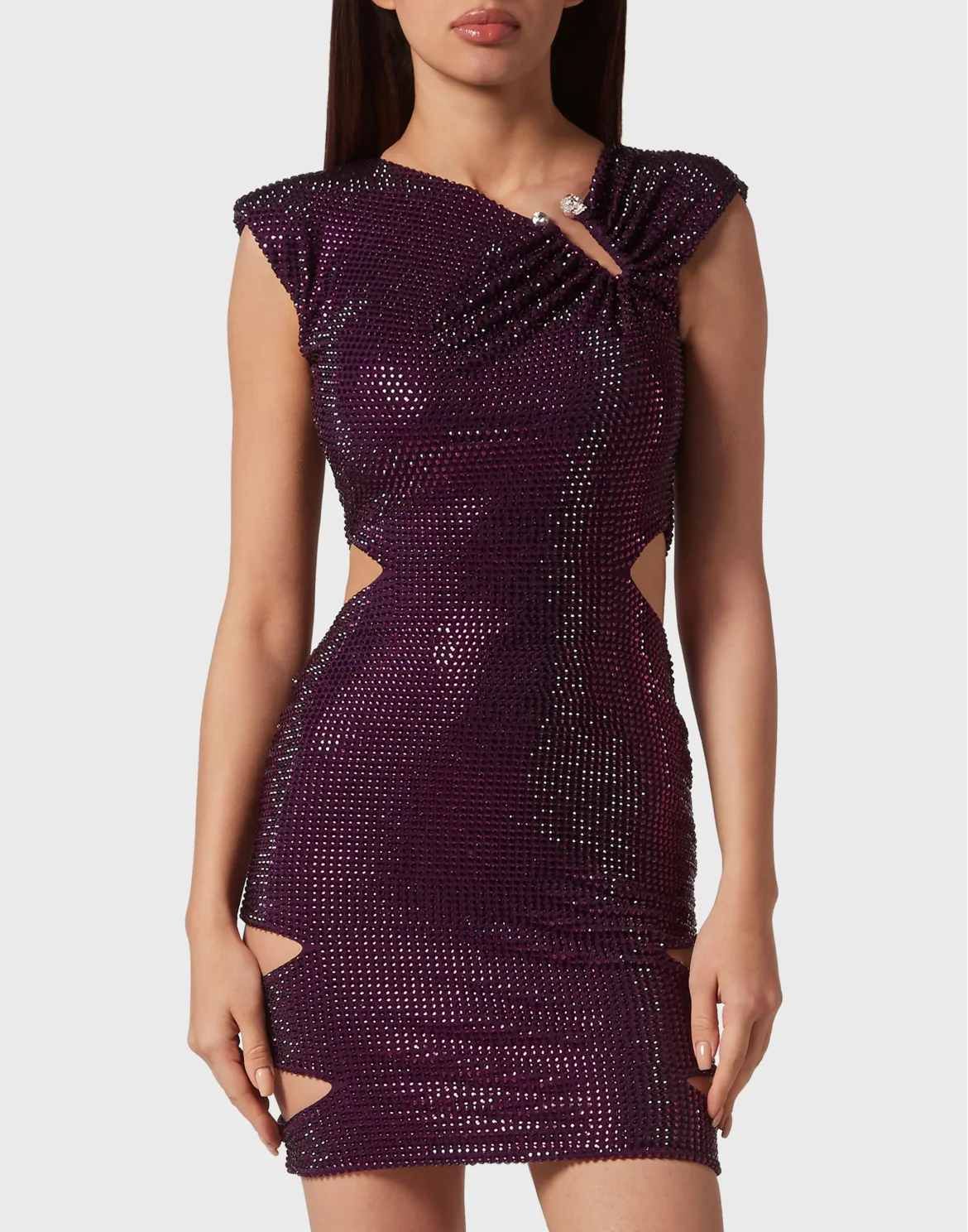 Mini Dress Crystal, цвет: Фиолетовый