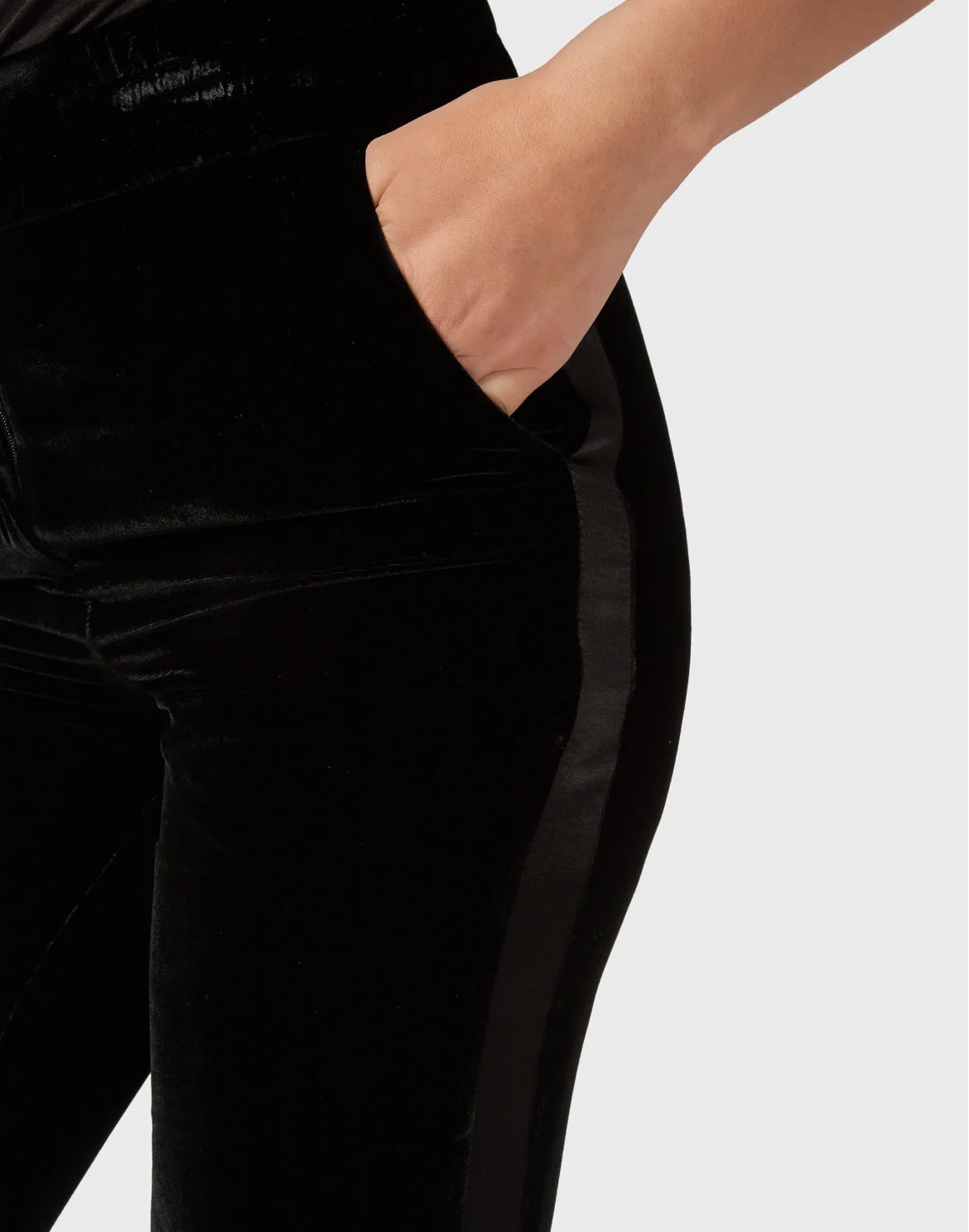 Velvet Jogging Trousers, цвет: Черный