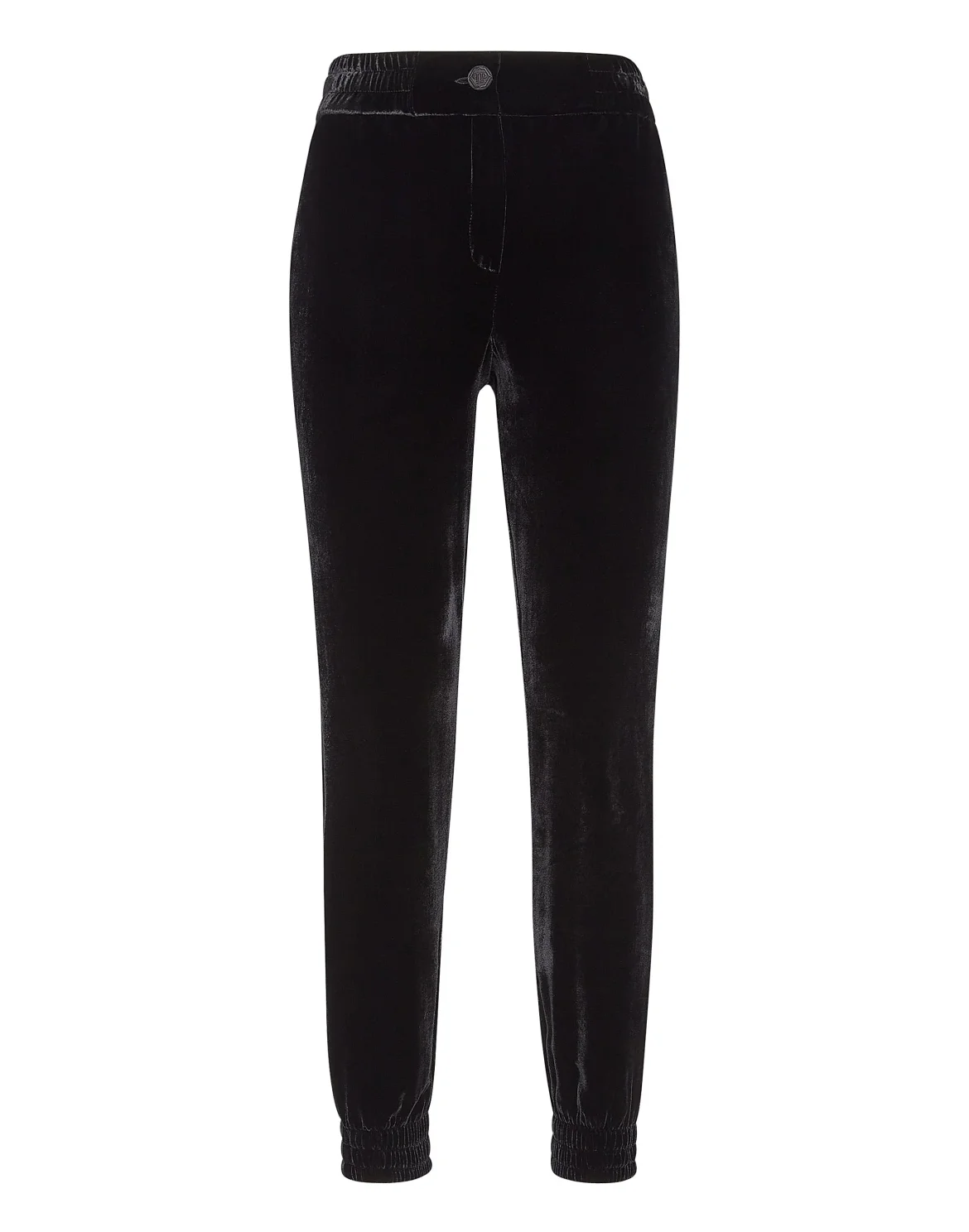 Velvet Jogging Trousers, цвет: Черный