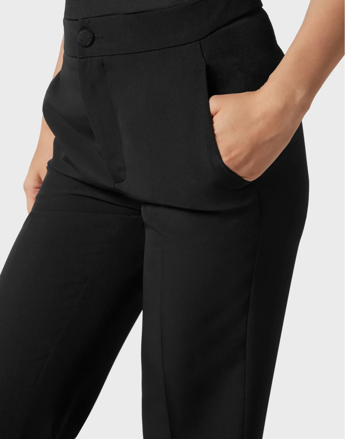 Cady Trousers Flare Fit, цвет: Черный