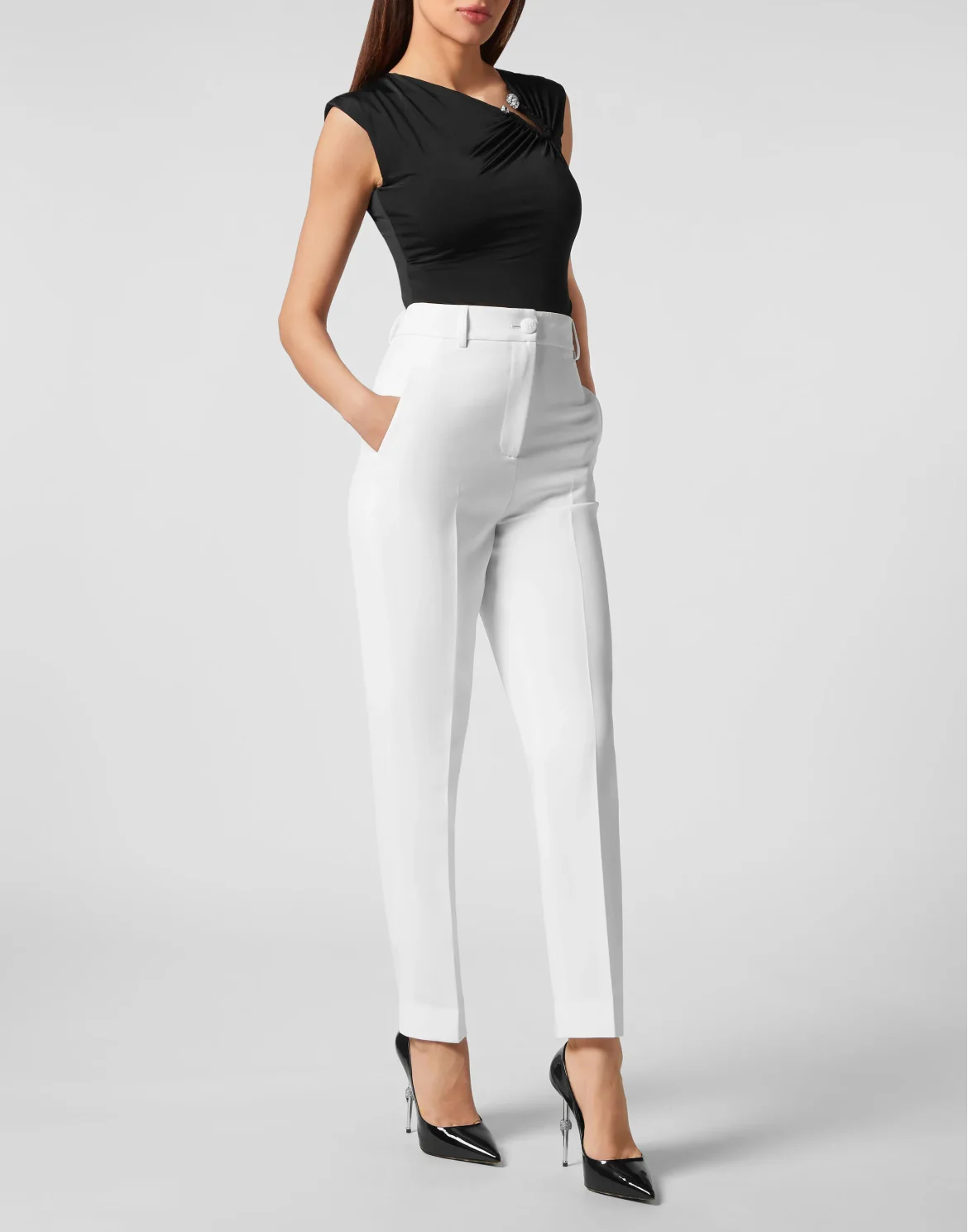 Cady Office Trousers, цвет: Белый