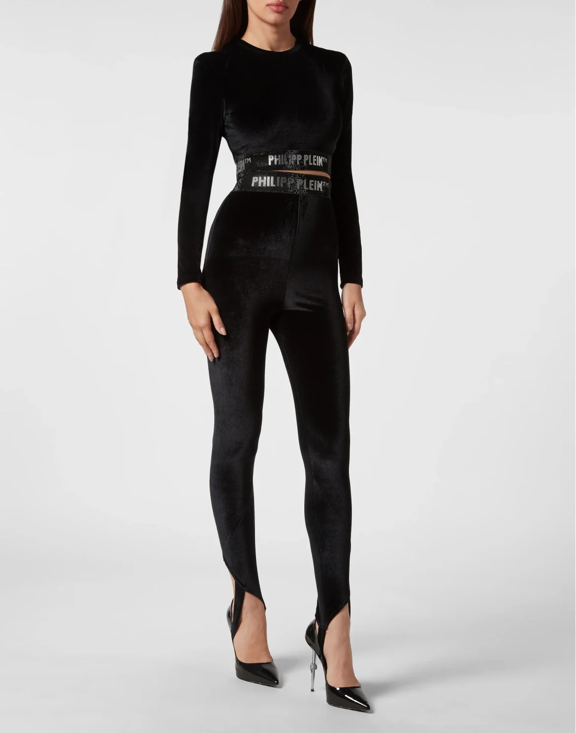 Leggings Crystal, цвет: Черный