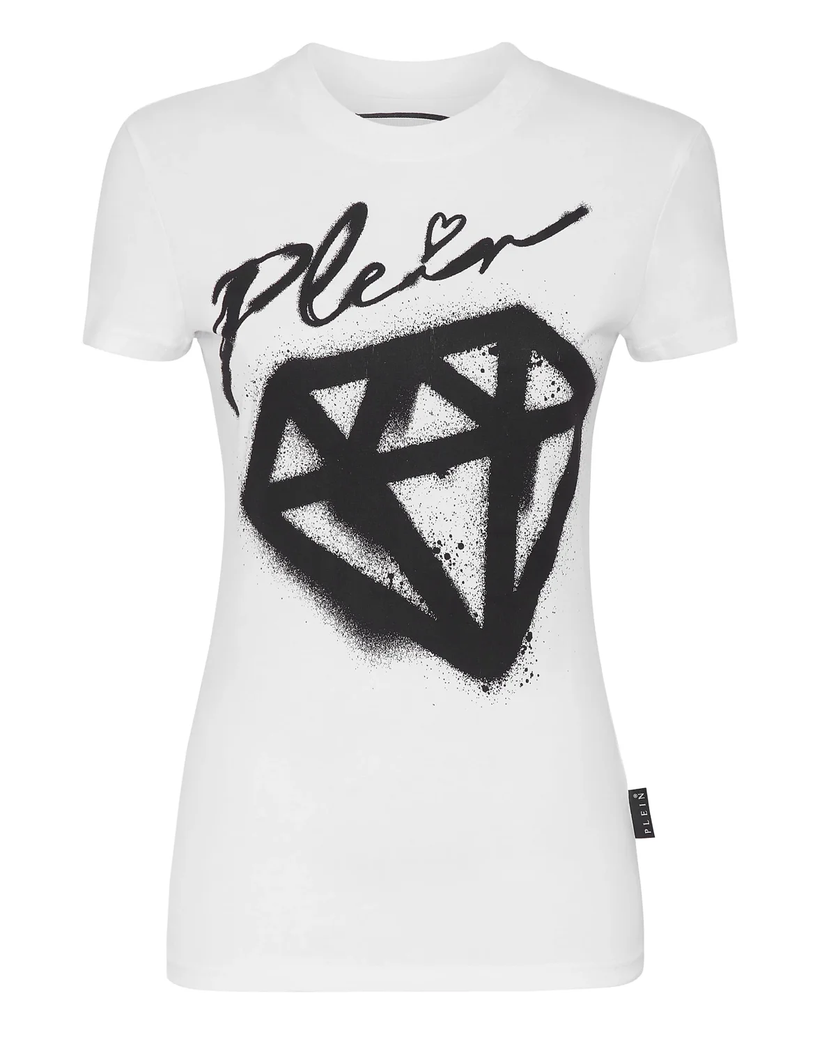 T-shirt Round Neck Sexy Pure Fit, цвет: Белый