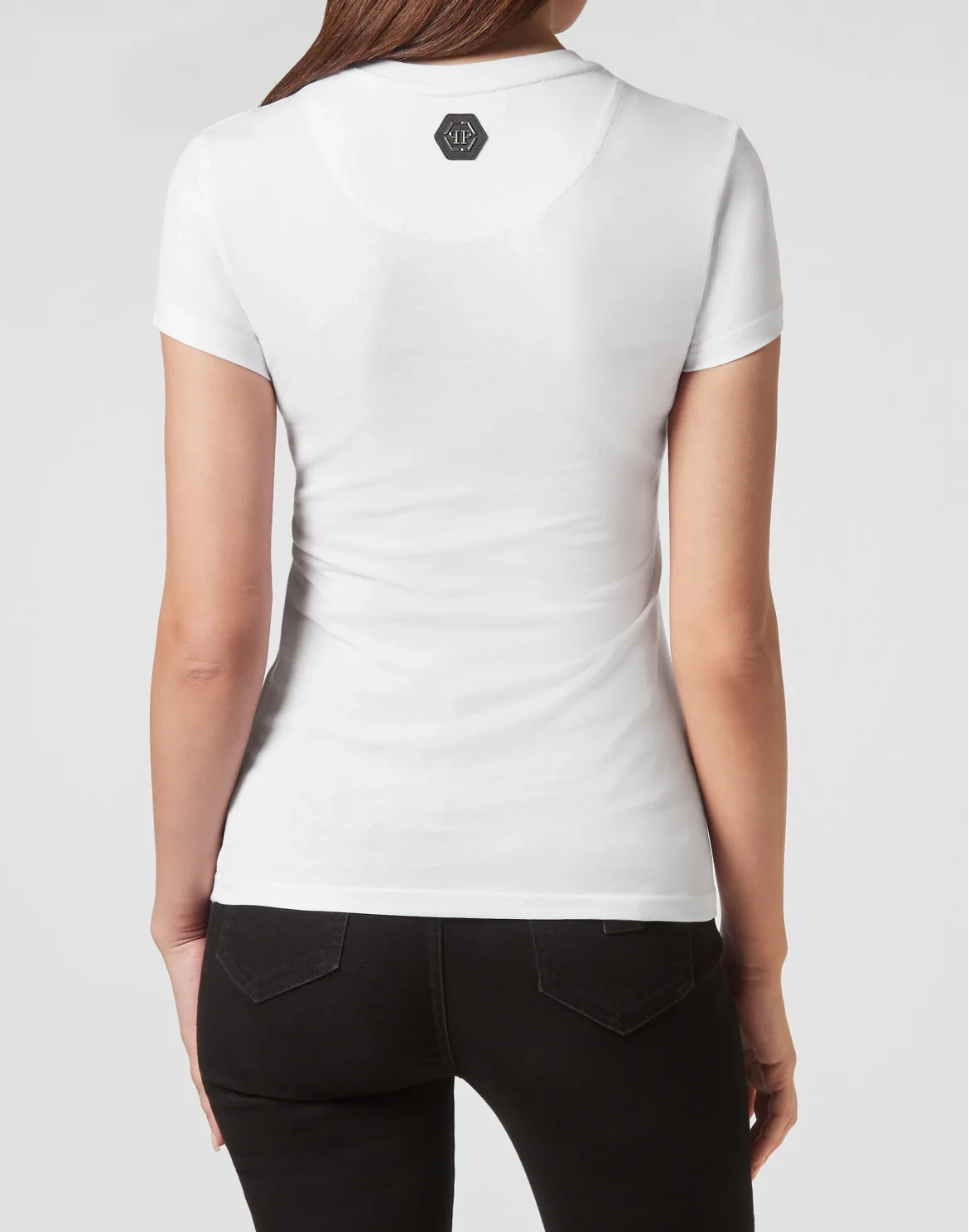 T-shirt Round Neck Sexy Pure Fit, цвет: Белый