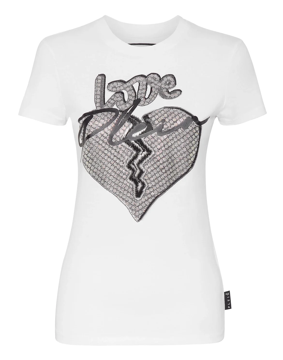 T-shirt Round Neck Sexy Pure Fit, цвет: Белый