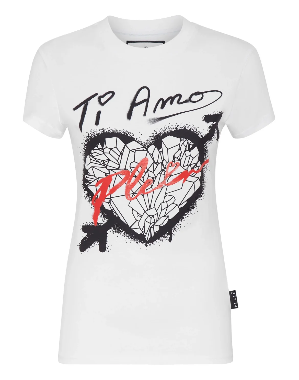 T-shirt Round Neck Sexy Pure Fit, цвет: Белый