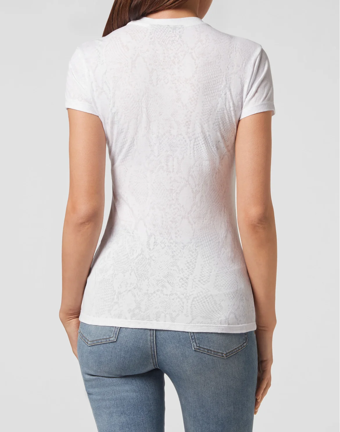 T-shirt Round Neck Sexy Pure Fit Signature, цвет: Белый