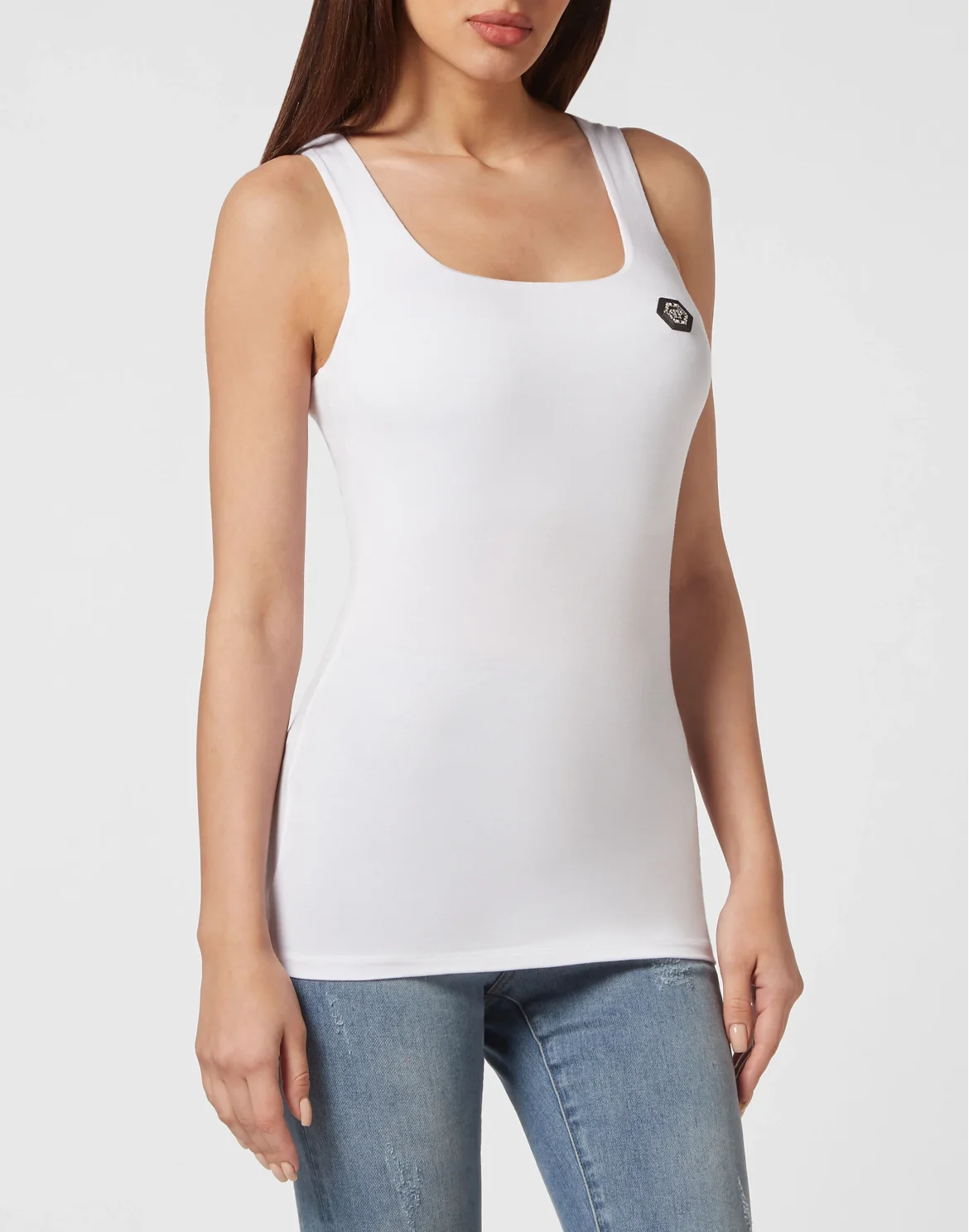 Tank Top Hexagon, цвет: Белый