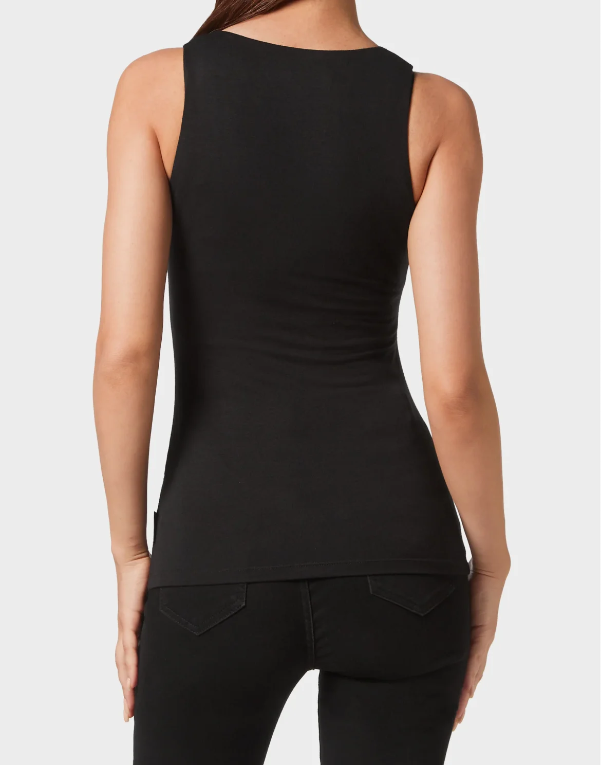 Tank Top Hexagon, цвет: Черный