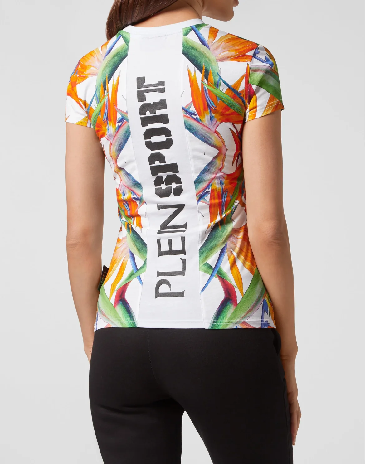 T-shirt Round Neck Sexy Pure Fit, цвет: Белый