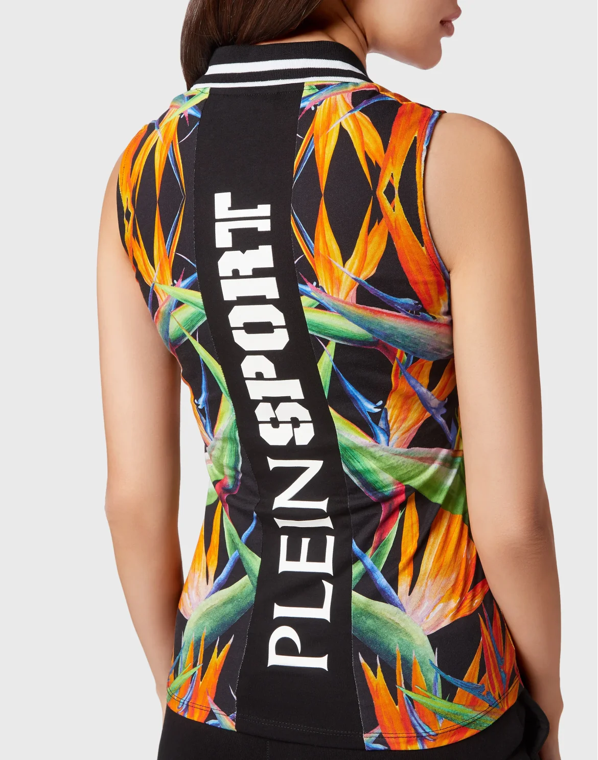 Sleeveless Polo shirt, цвет: Черный