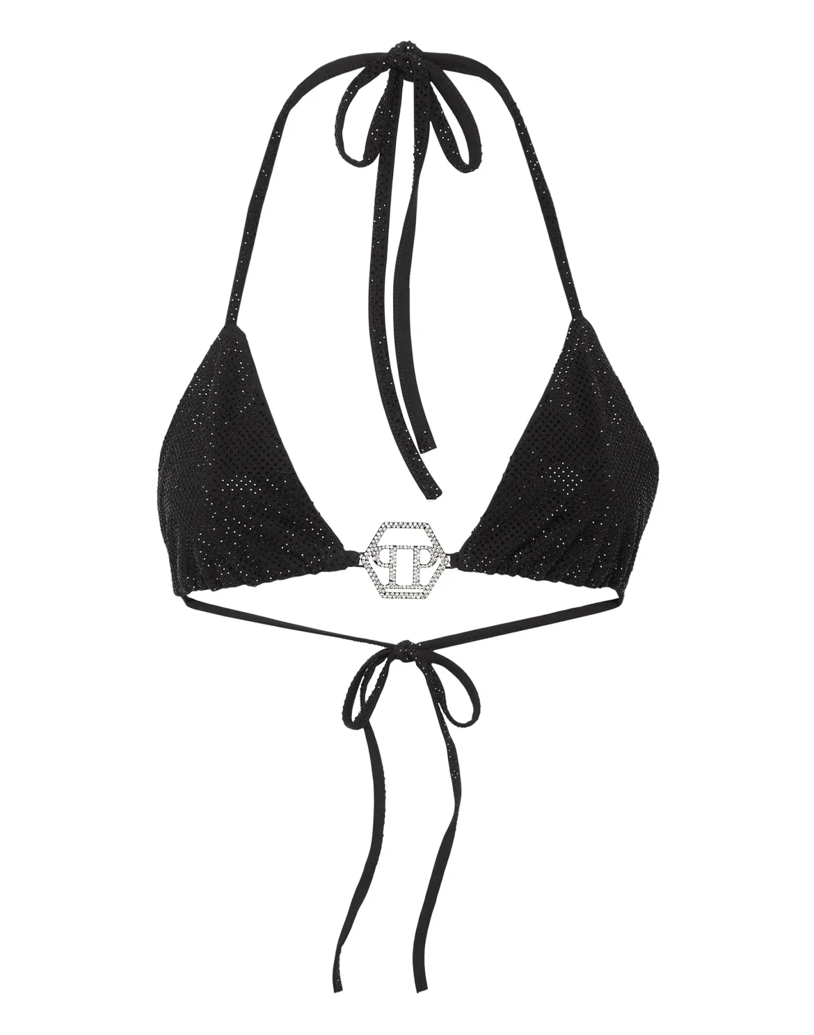 Top Bikini Stones, цвет: Черный