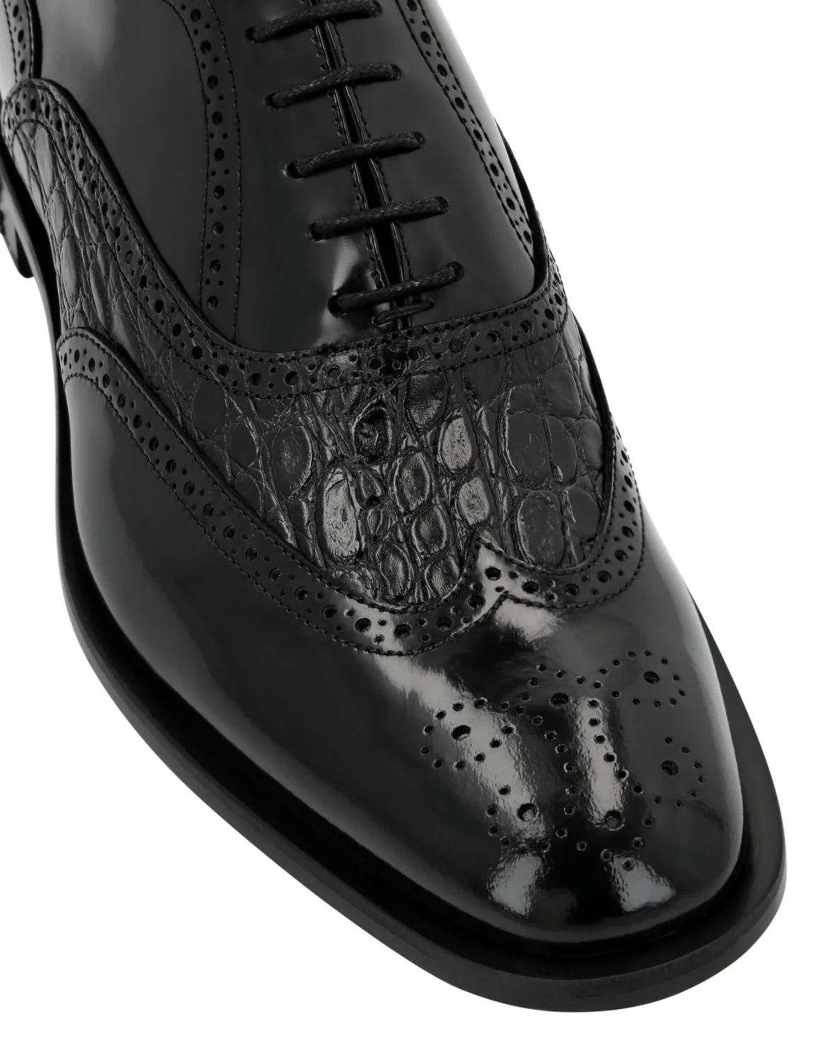 Leather Derby, цвет: Черный