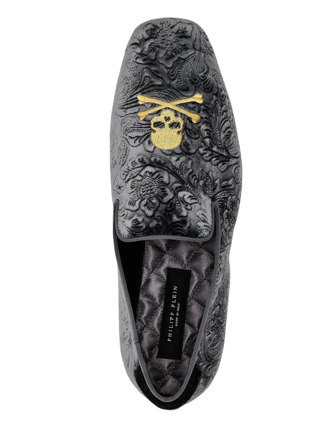 Velvet Loafers Paisley, цвет: Серый