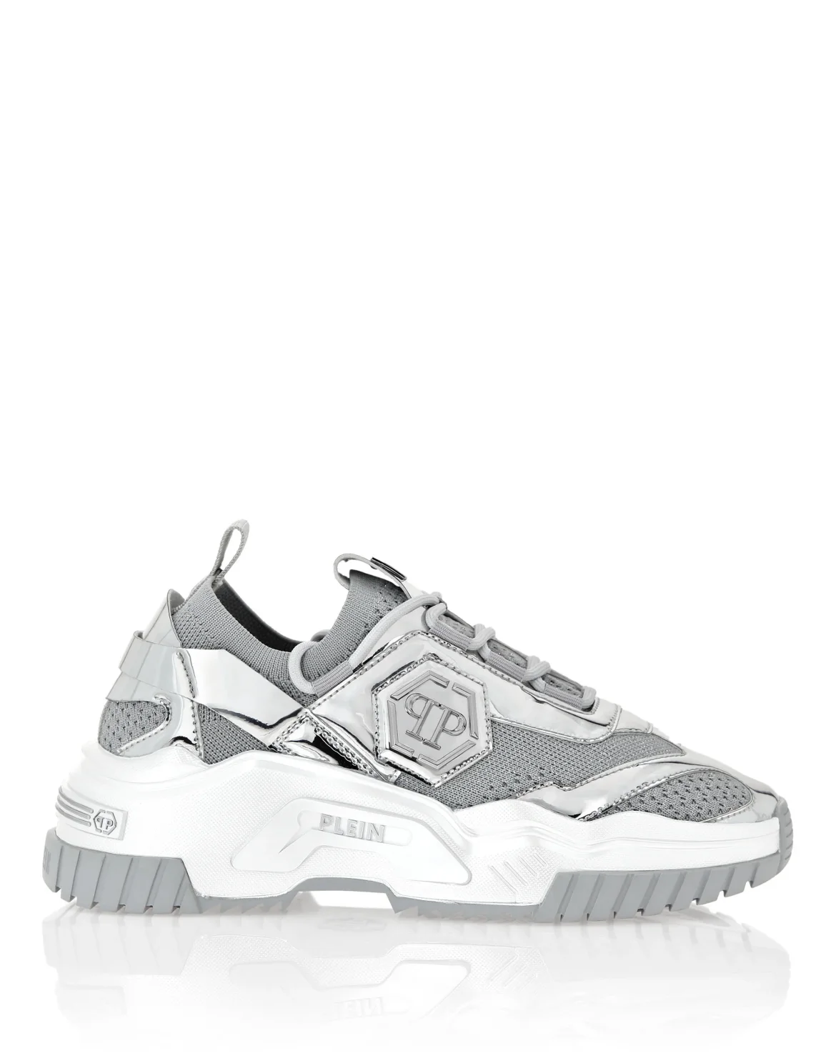 TRAINER SNEAKERS PREDATOR, цвет: Серебристый