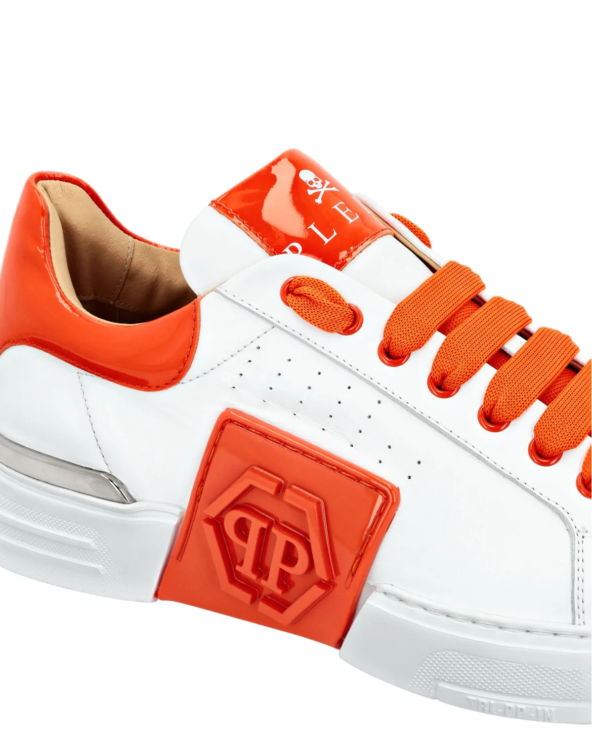 LO-TOP SNEAKERS PHANTOM KICK$, цвет: Оранжевый