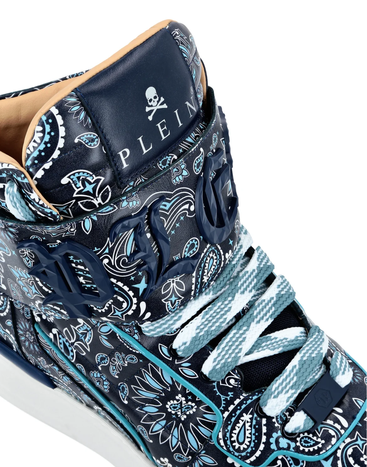 Hi-Top Sneakers Paisley, цвет: Синий