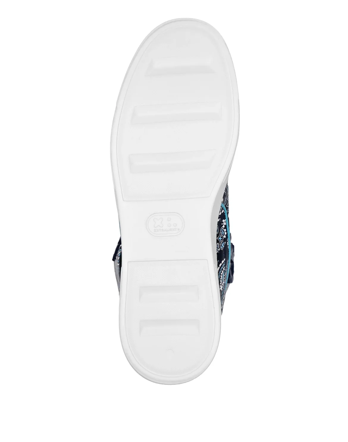 Hi-Top Sneakers Paisley, цвет: Синий
