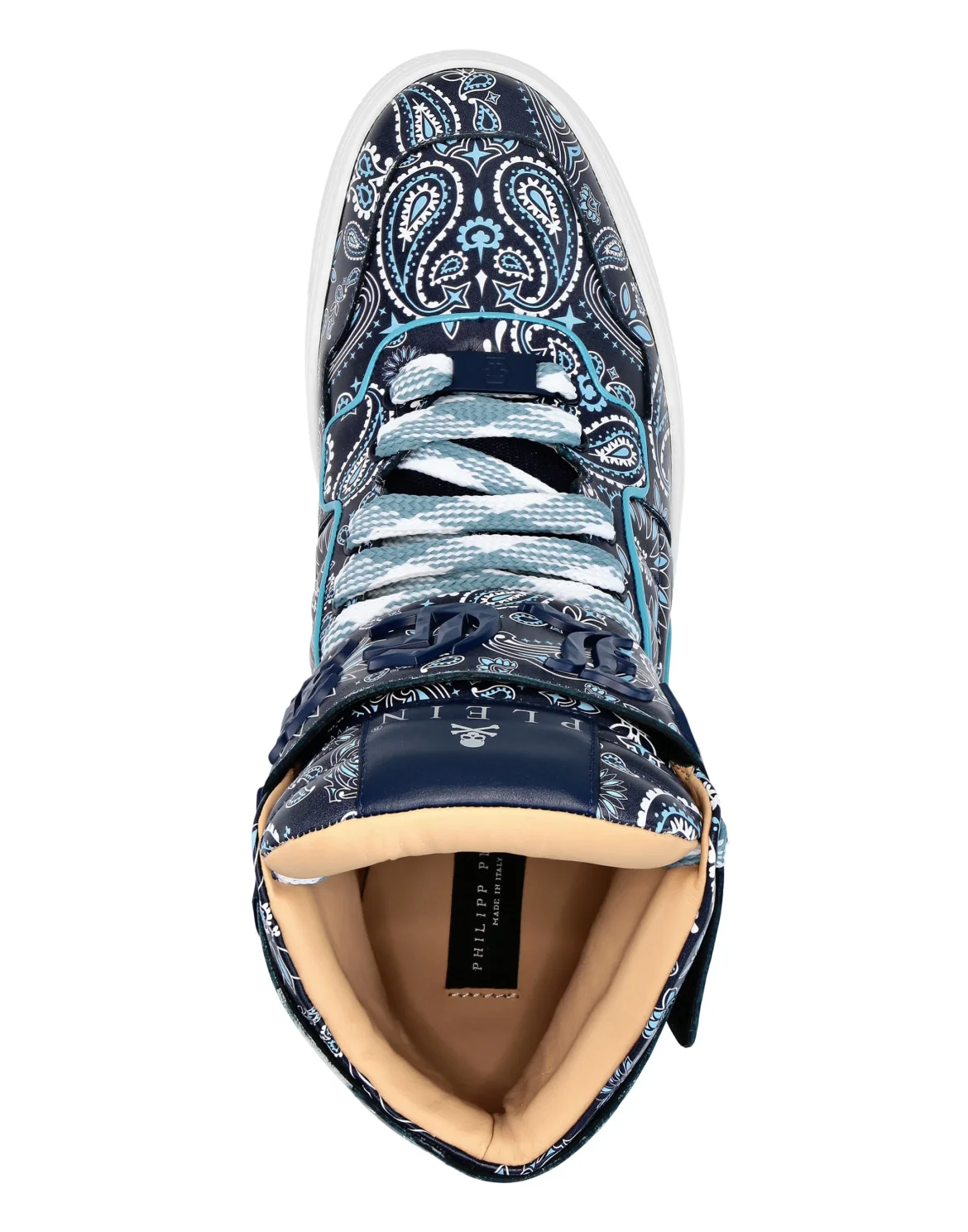Hi-Top Sneakers Paisley, цвет: Синий