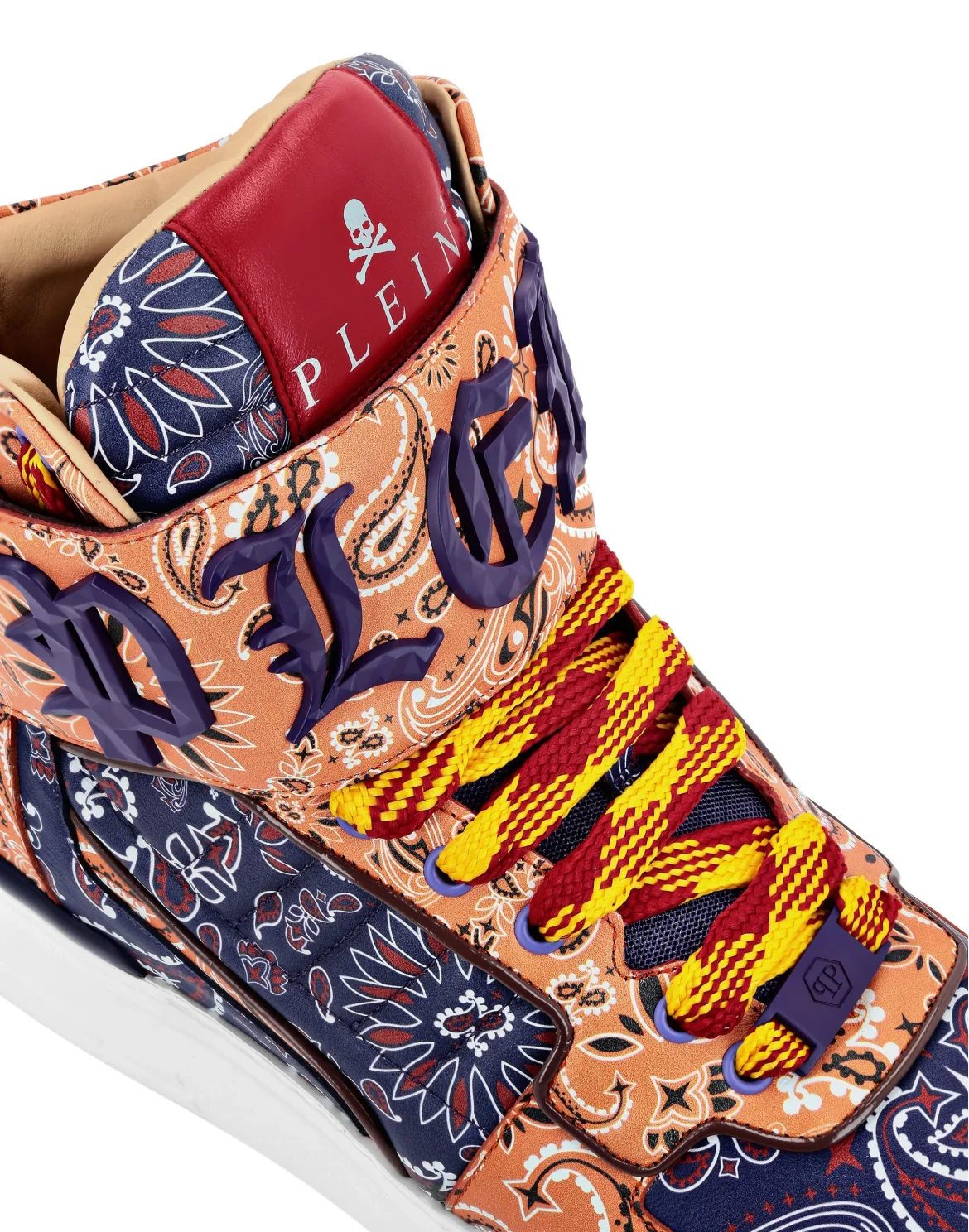Hi-Top Sneakers Paisley, цвет: Фиолетовый