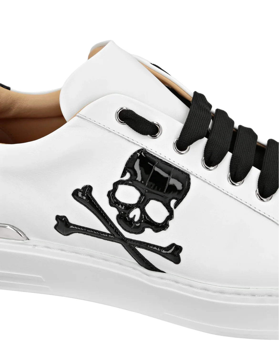 Lo-Top Sneakers Skull&Bones, цвет: Белый