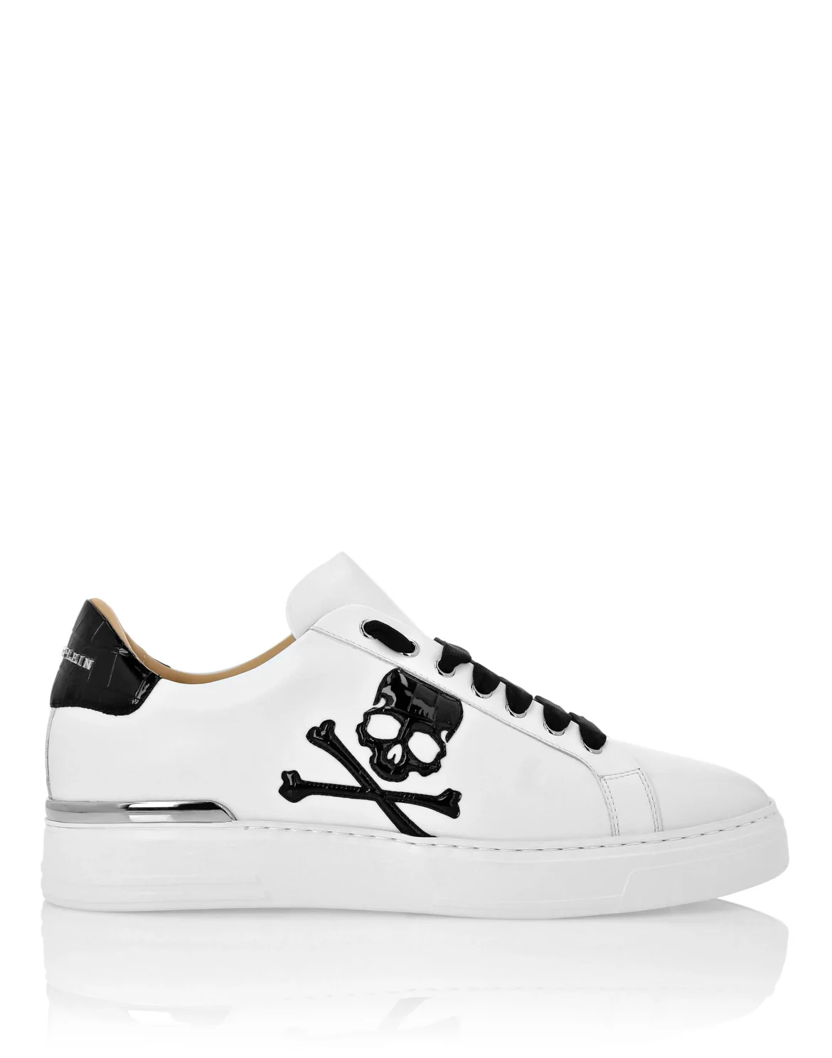 Lo-Top Sneakers Skull&Bones, цвет: Белый