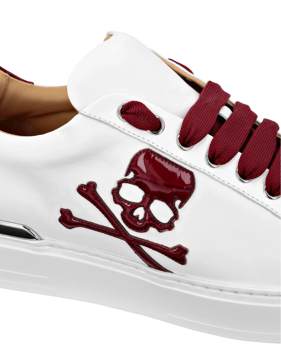 Lo-Top Sneakers Skull&Bones, цвет: Белый