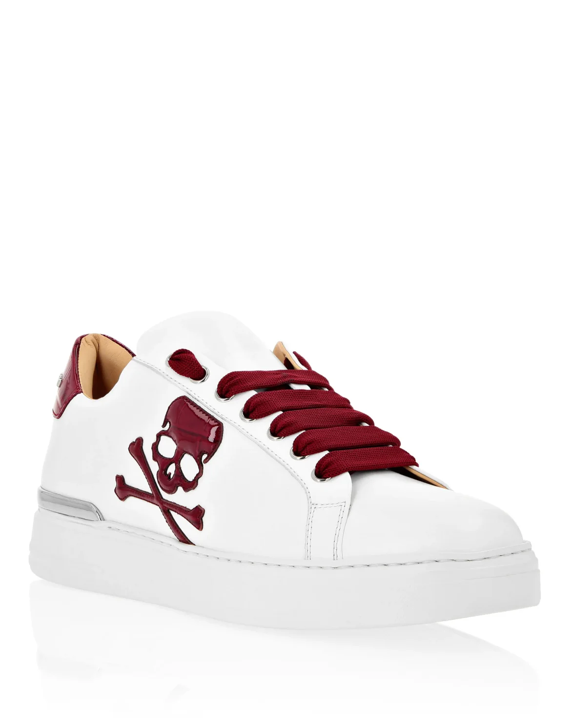 Lo-Top Sneakers Skull&Bones, цвет: Белый