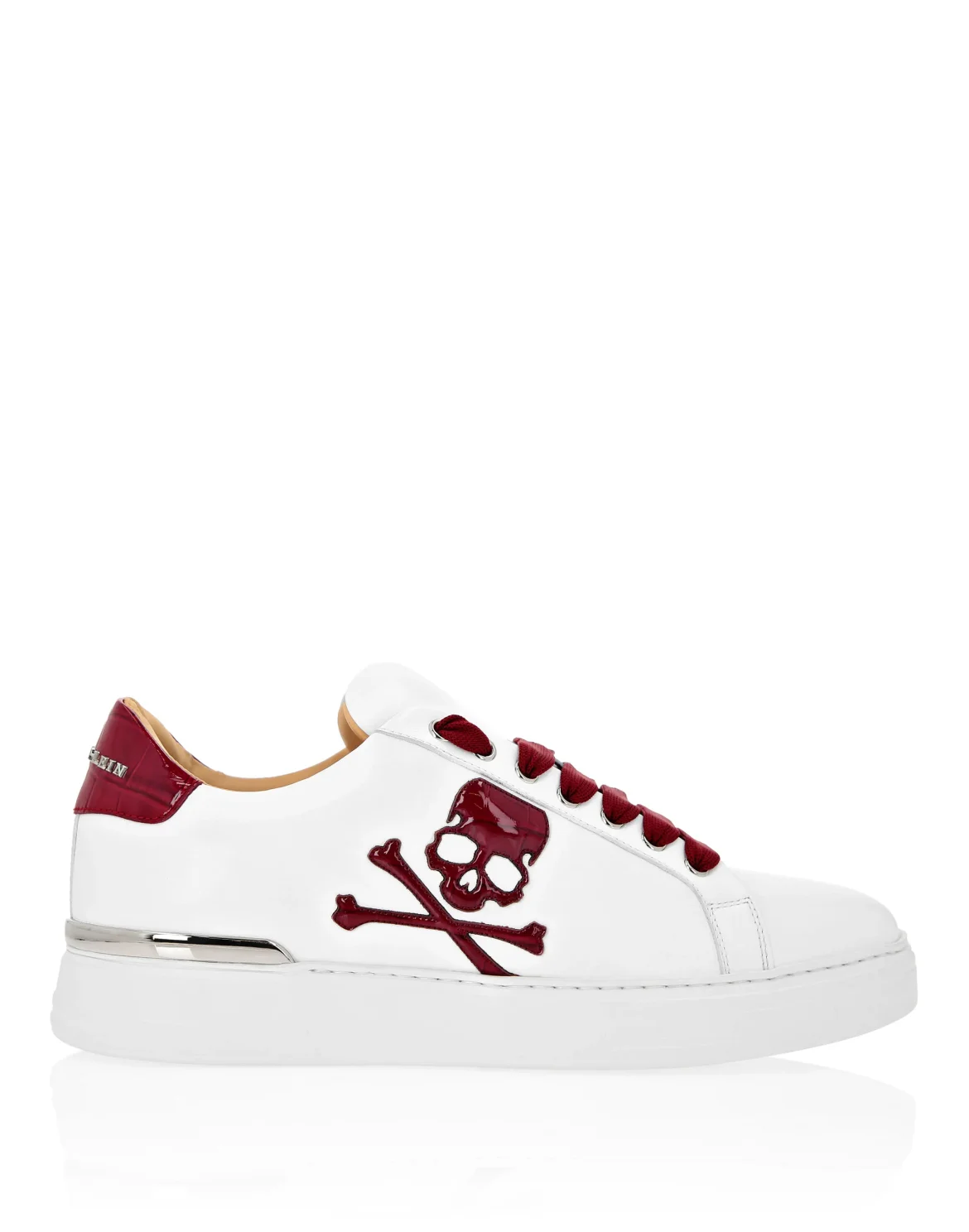 Lo-Top Sneakers Skull&Bones, цвет: Белый