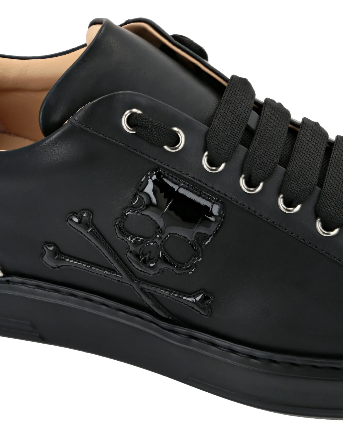 Lo-Top Sneakers Skull&Bones, цвет: Черный