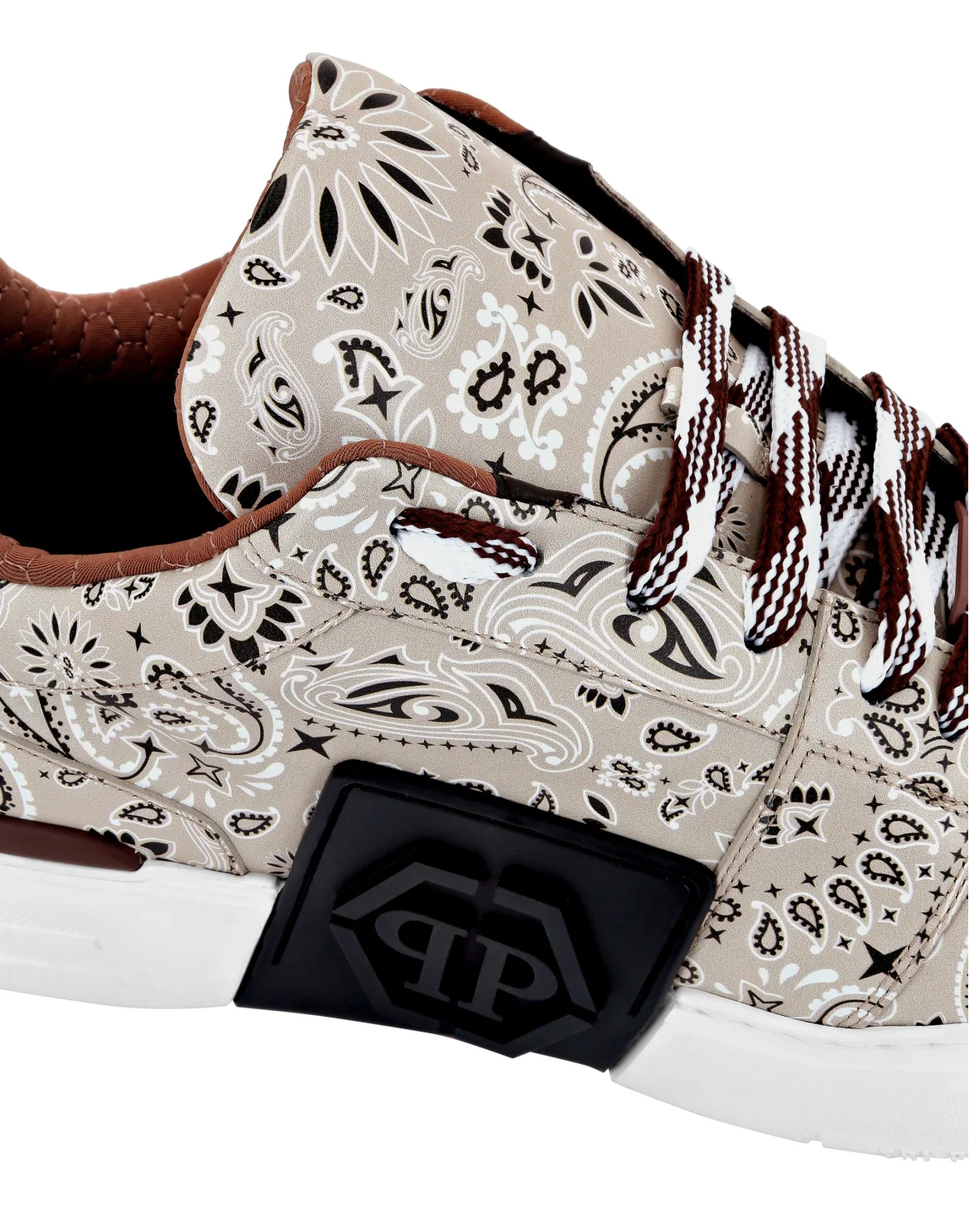 Super Street Lo-Top Sneakers Paisley, цвет: Бежевый