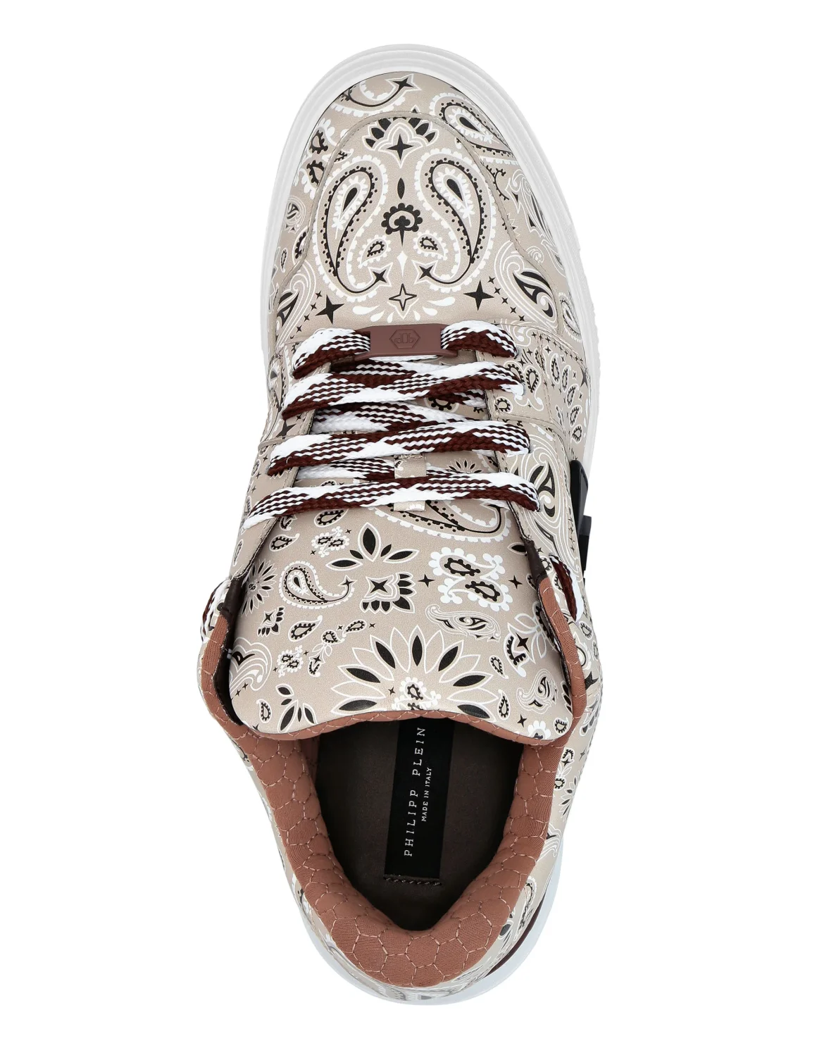 Super Street Lo-Top Sneakers Paisley, цвет: Бежевый