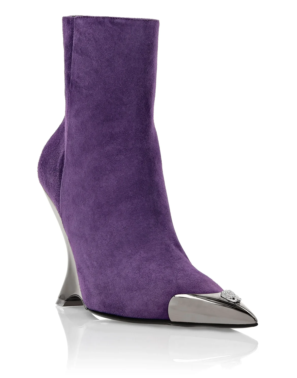 Suede Boots Wedge, цвет: Фиолетовый