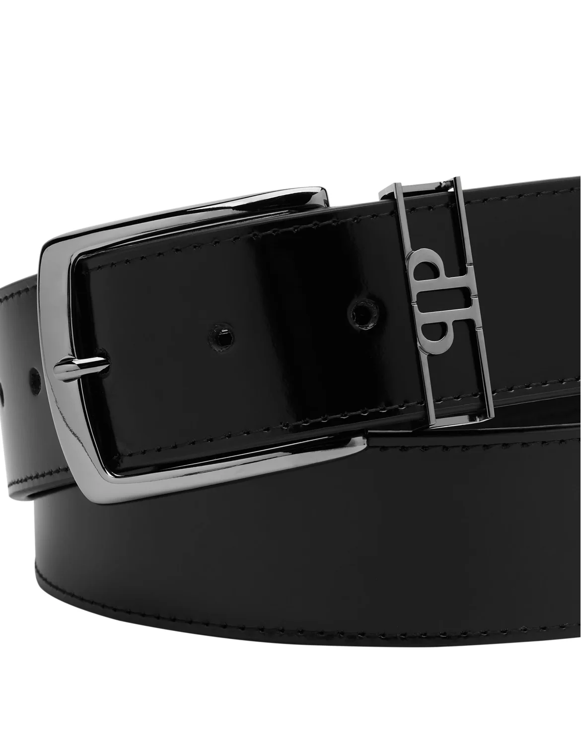 Leather Belt, цвет: Черный
