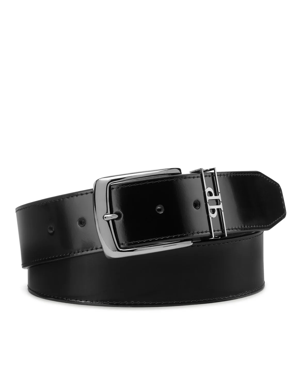 Leather Belt, цвет: Черный