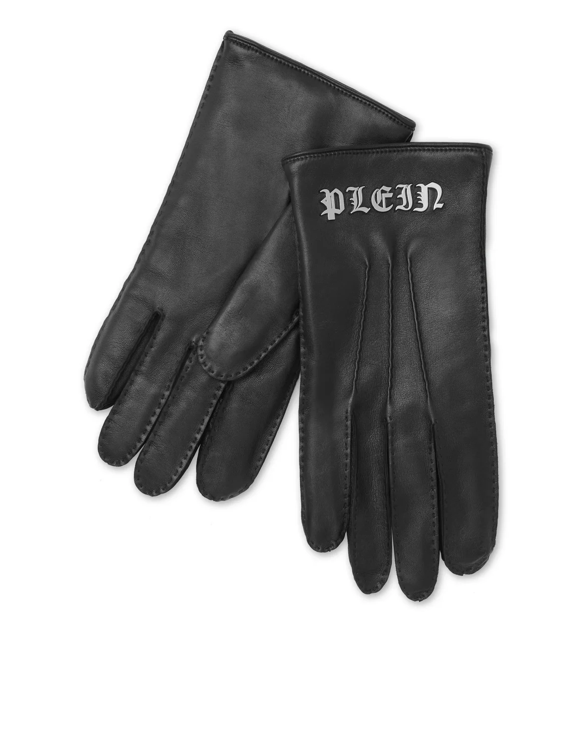 Nappa Mid-Gloves Gothic Plein, цвет: Черный