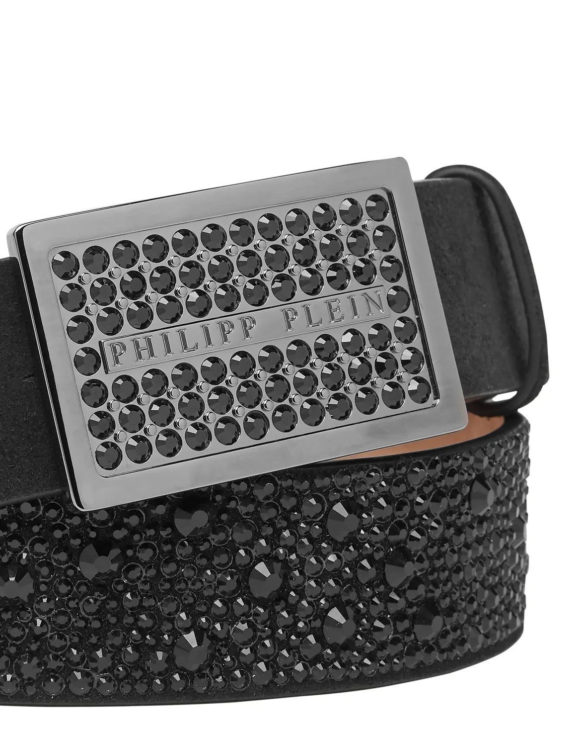 Leopard Leather Belt, цвет: Черный
